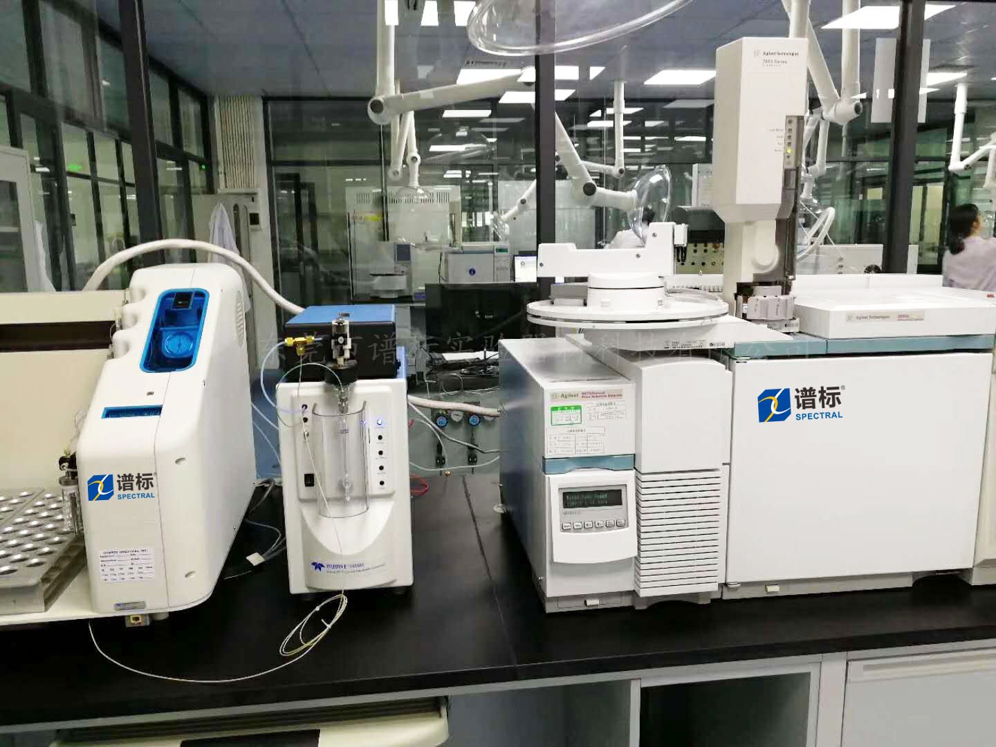 珠海某大型檢測(cè)集團(tuán)購(gòu)買我司安捷倫GCMS 6890N＋5973N與泰克碼吹掃捕集