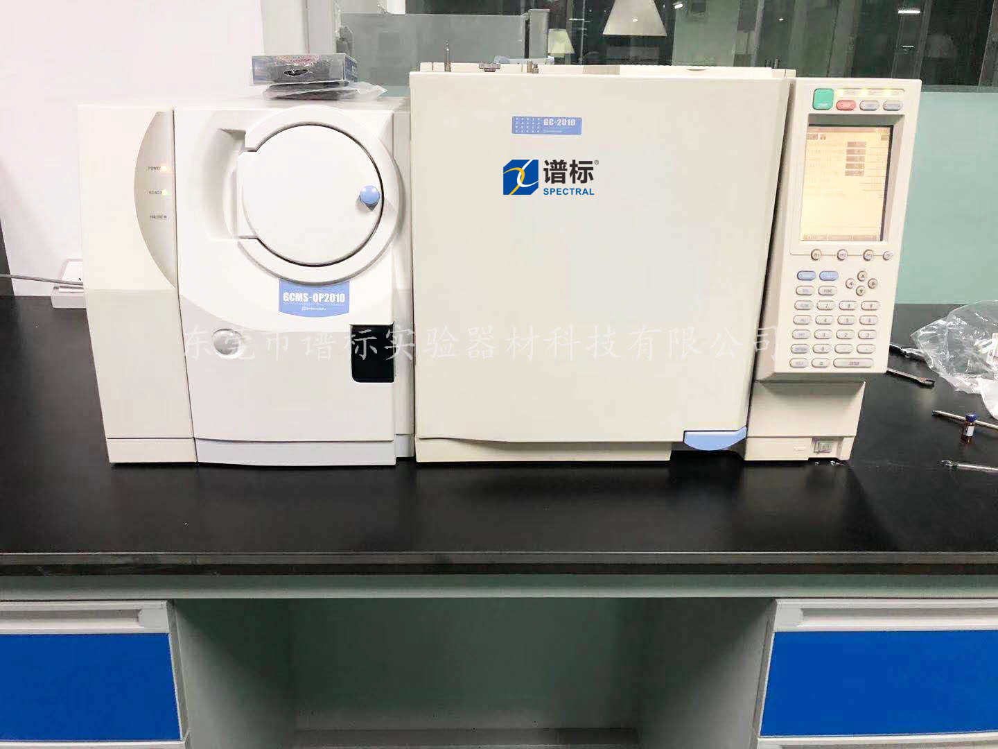 又一臺(tái)二手島津GCMS QP2010順利驗(yàn)收于東莞（不帶檢測(cè)器）