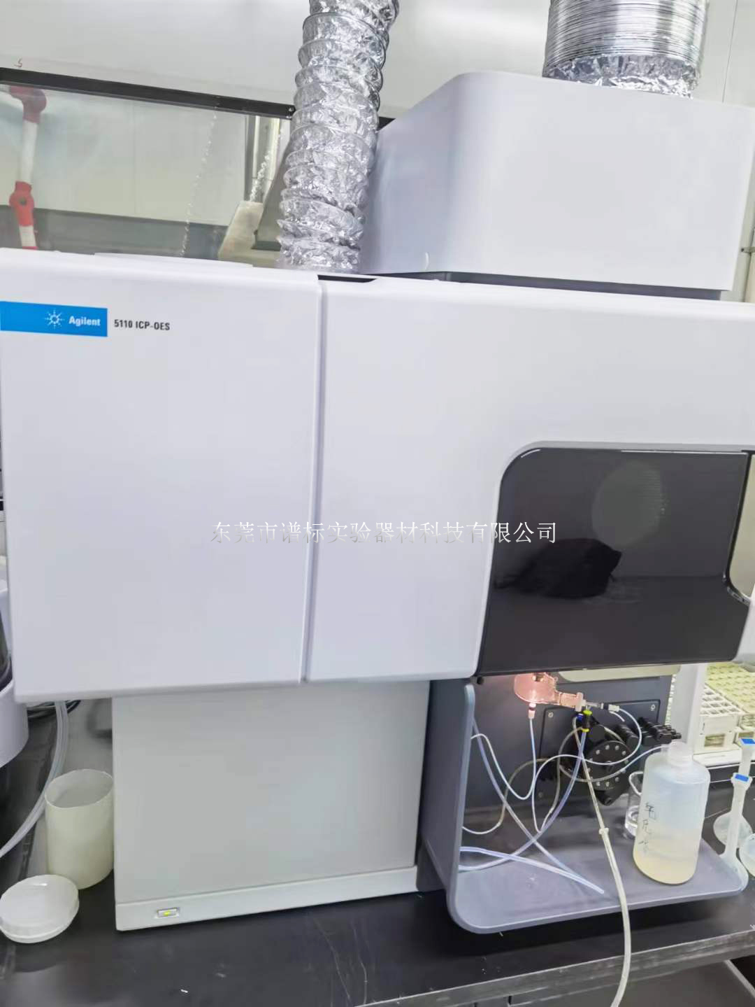 安捷倫電感耦合等離子體光譜儀ICP-OES 5110 在深圳某大型檢測公司安裝、調(diào)試