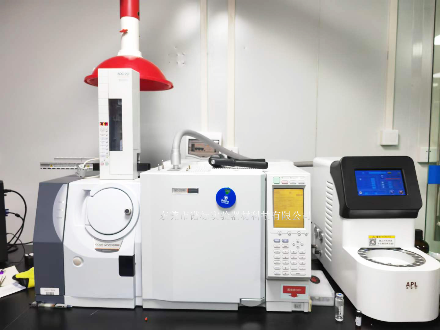 島津氣相色譜質(zhì)譜聯(lián)用儀QP2010plus＋頂空進(jìn)樣器28日在廣州安裝