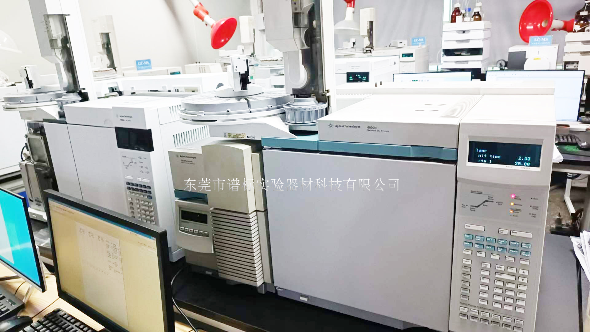 5月24日安捷倫氣相色譜質(zhì)譜聯(lián)用儀GCMS 2臺(tái)在東莞安裝調(diào)試-有機(jī)化合物的定性分析